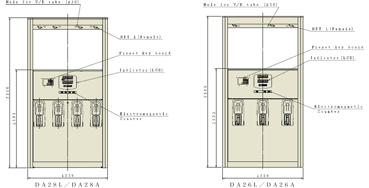 DA28L/DA28A, DA26L/DA26A