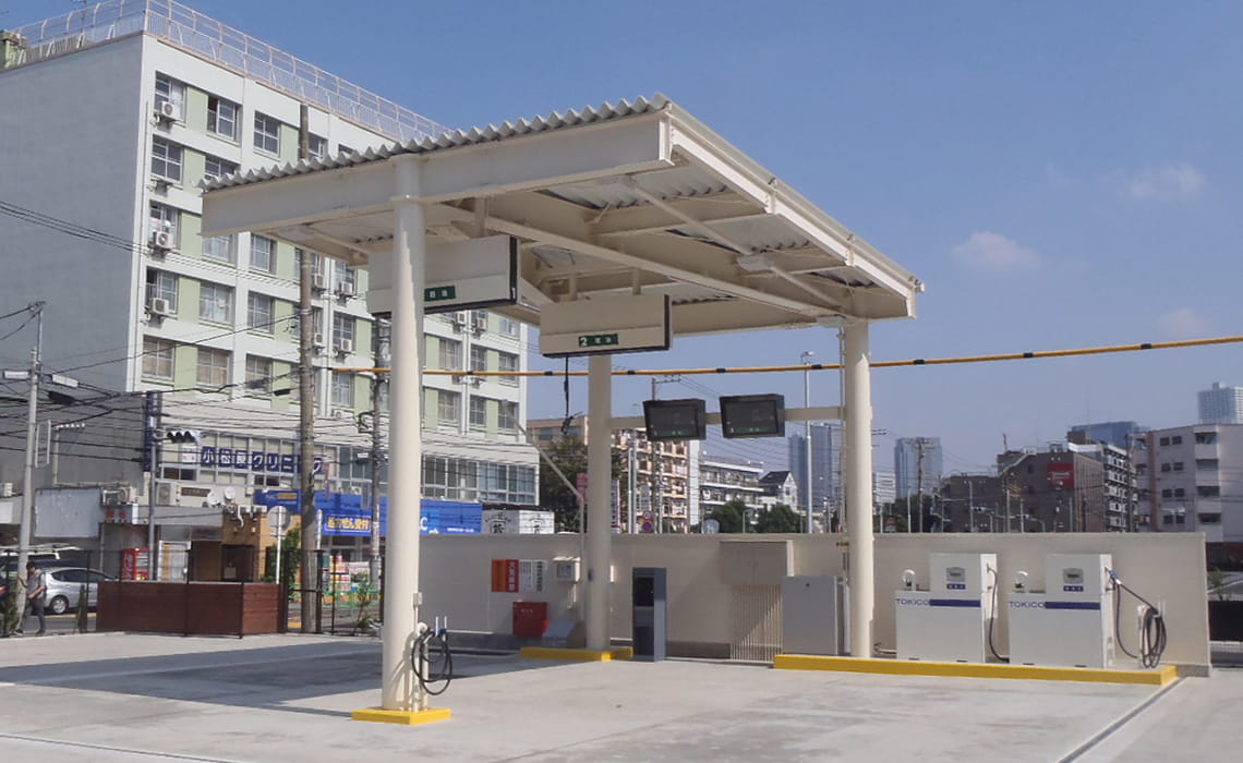 地下タンク方式