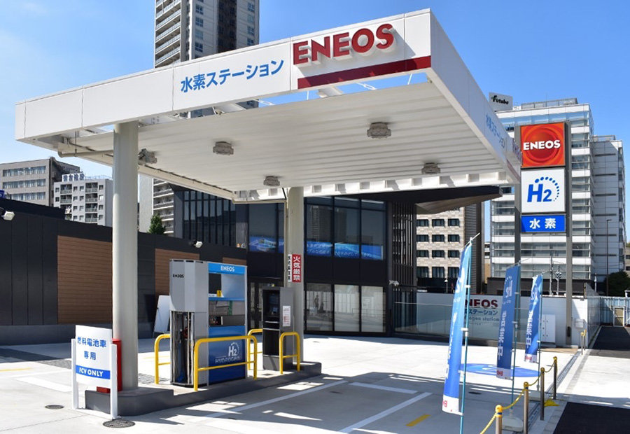 高輪ゲートウェイ水素ステーション全景